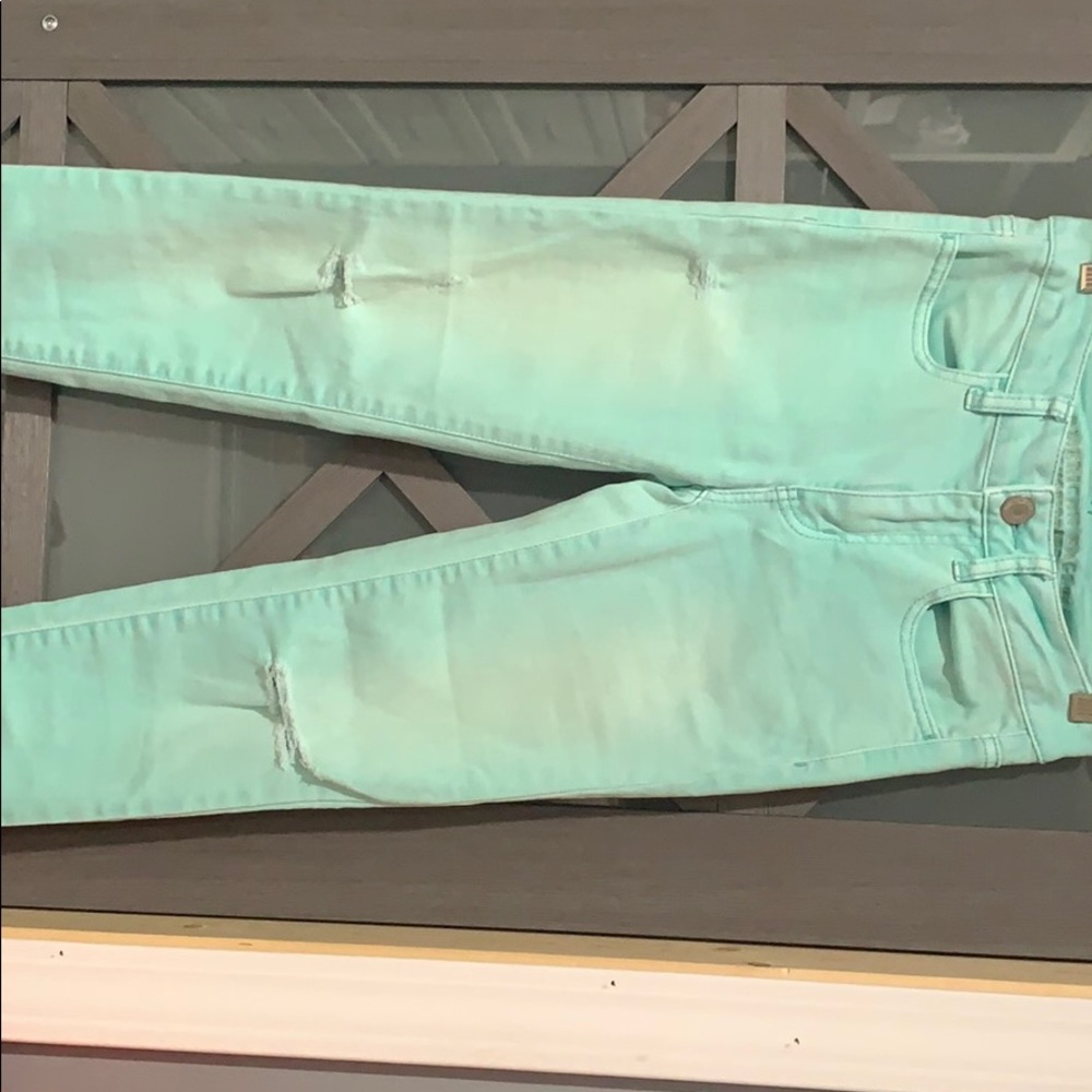 AE skinny mid-rise jeggings